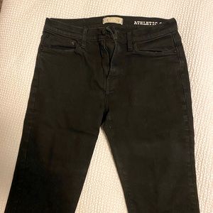 Madewell Athletic slim jeans black (33x32)